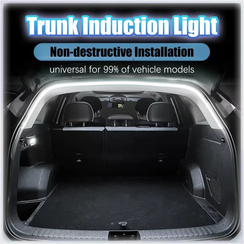 Trunk Lighting Strip Flow Welcome Ambient Mood Automatic On