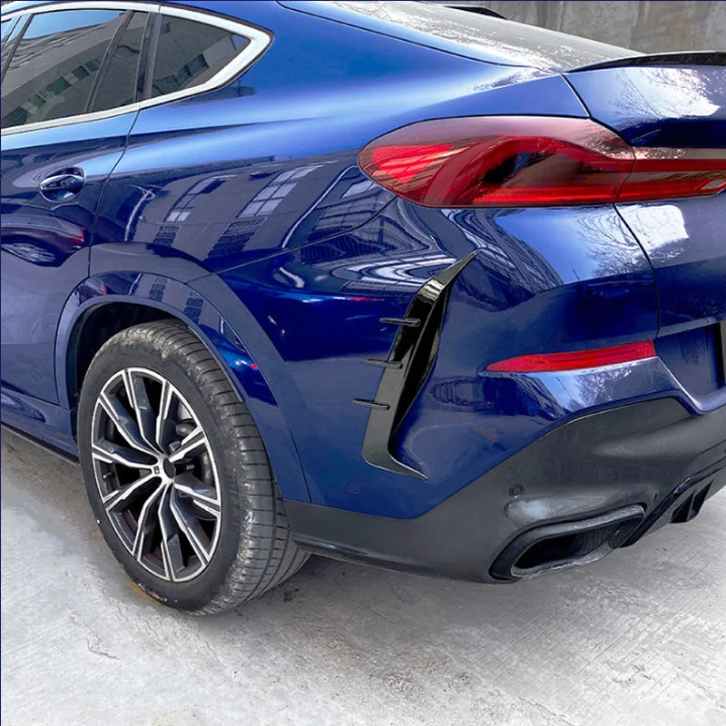 For BMW X6 G06 2019 2020 2021 2022 2023 Rear Bumper Splitter