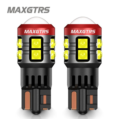 2PCS T10 W5W 194 Canbus No Error 3030 Smd