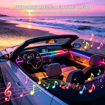 RGB Interior Strip APP Control Music Sync Dynamic Ambient