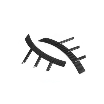 For BMW G87 M2 2023 Real Dry Carbon Fiber Front Rear Bumper Side