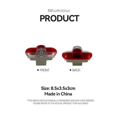 For Jaguar Xk 2006-2014 Xj 2005-2019 2PCS Welcome Door Icon