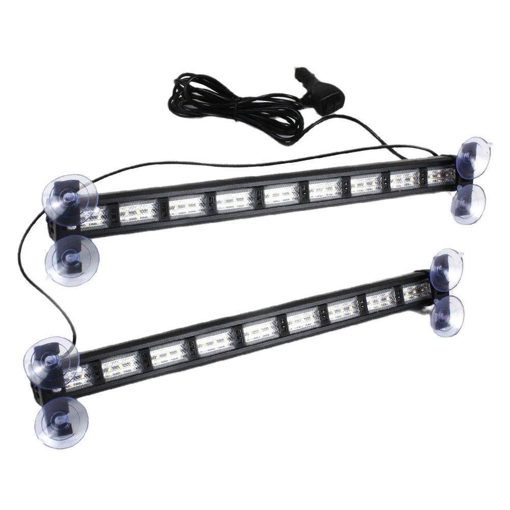 Fit Cars Trucks off-road Vehicles 1PC white+yellow 44CM 2x54led