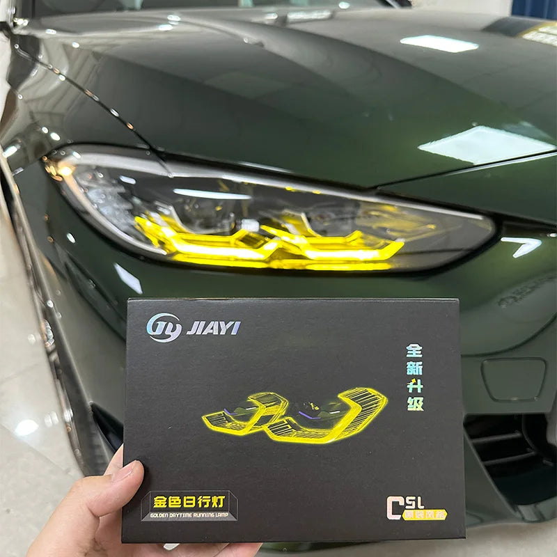 For BMW G22 G23 G26 G80 J One G82 M3 M4 I4 Series Yellow Drl