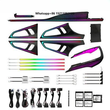 For 11-18 A7 C7 A7 C7 Ambient Lighting Upgrade Kit 2011-18