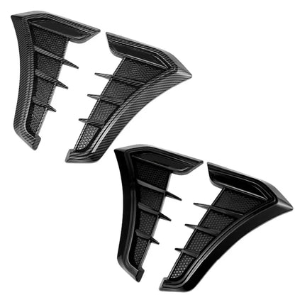 2PCS Side Gills Flow Fender Shark Gill Sticker 3D