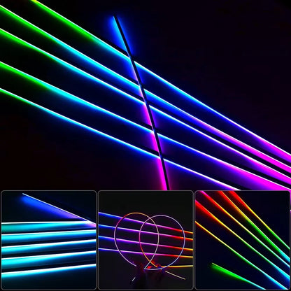 Acrylic Bar 110CM Full Color RGB Ambient Rainbow Strip