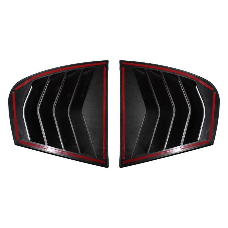 For BMW E90 Rear Window Louvers Series 320I 325I 320D 330I 335I