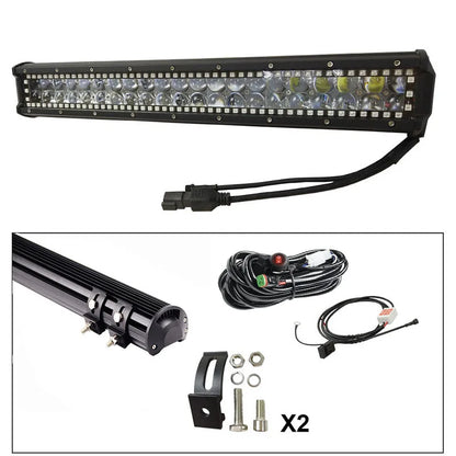 For Pickup ATV Utv Greenshuo Chasing Halo Multi Color 126W Inch