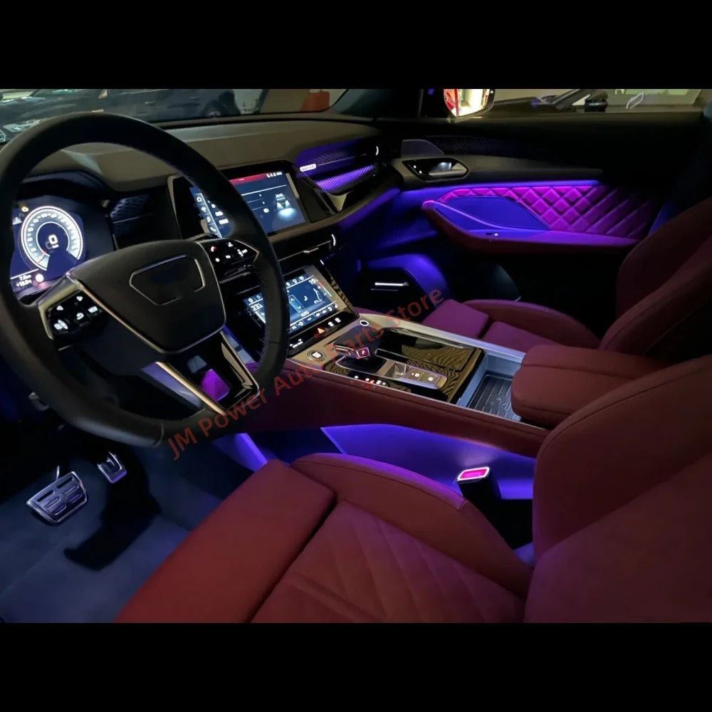 For Audi Q6 2024-2025 Atmosphere Lamp Ambient Interior Lighting