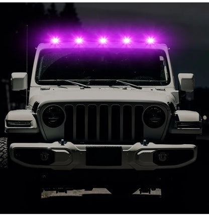 Wireless Control Solar Cab Truck Roof Beacon Strobe Emergency