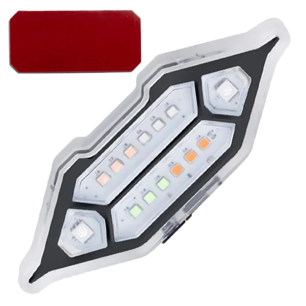 For Universal Motobycles Solar Warning RGB Color