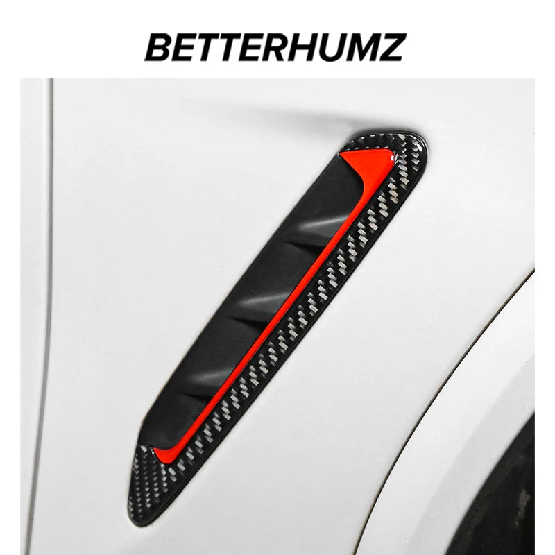 For BMW X4 G02 X3 G01 G08 2017-2024 Carbon Fiber Side Air Outlet
