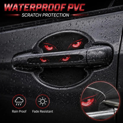 For Most Vehicle 8PCS Set Cat Eye Door Handle Bowl Sticker