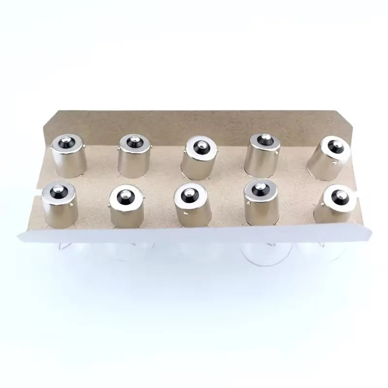 Kevanly 1156 P21W ba15s 10PCS Warm White Halogen 12V