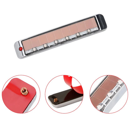 For Universal Motobycles 1PC Solar Warning Plastic RGB Color