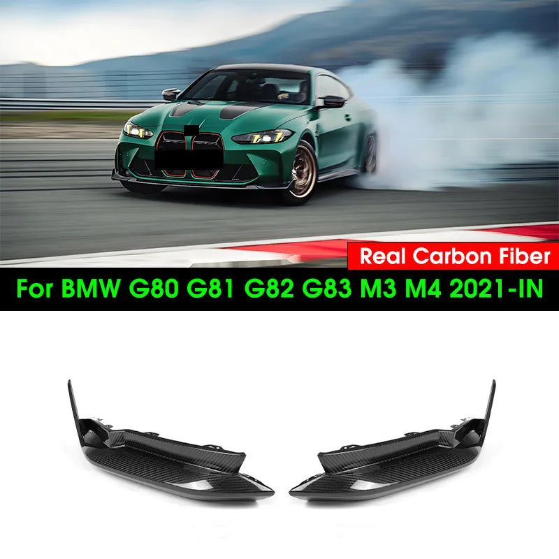 For BMW G80 G82 G83 M3 Real Dry Carbon Fiber Rear Bumper