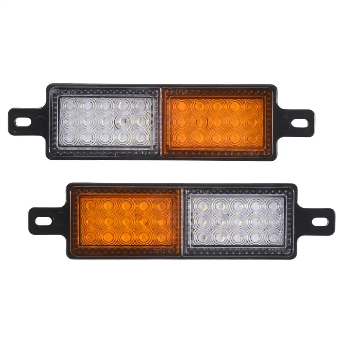 Compatible 2PCS 12V Truck Bull Bar Bullbar Front Bumper