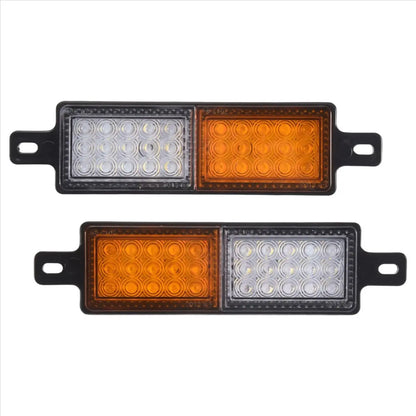 Compatible 2PCS 12V Truck Bull Bar Bullbar Front Bumper