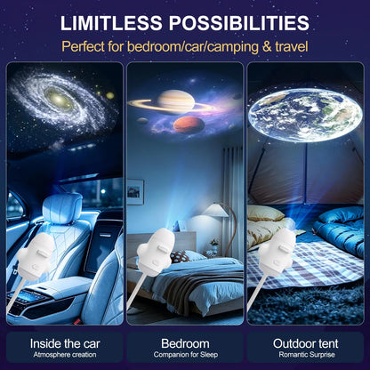 2-in-1 USB Ambient Replaceable multi-lamp Films Atmosphere