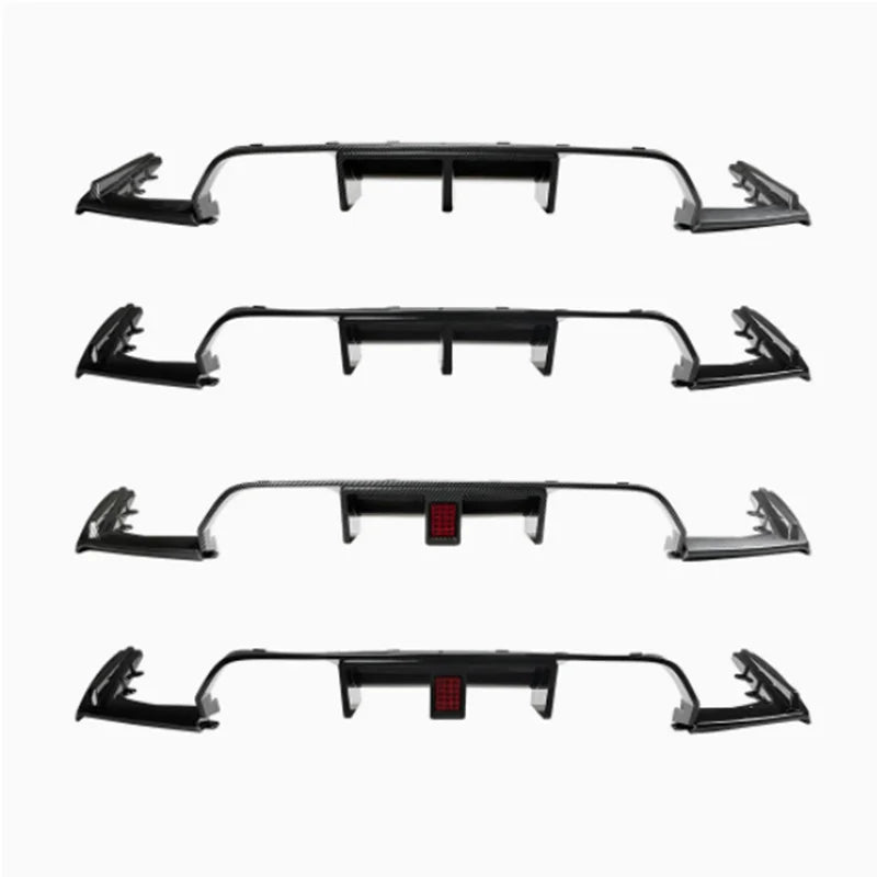For BMW M3 M4 F80 F81 F82 F83 2014-2019 Rear Bumper Black