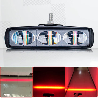 30W Brightness 6leds Forklift Warning Super Focus Red Line