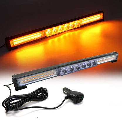 For Auto Emergency Warning Lamp Cob Strobe Bar Traffic Advisor