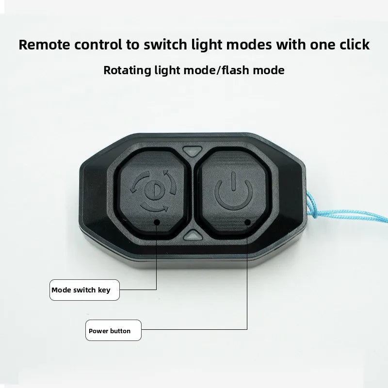 12v-80v Strobe Rotating Emergency Warning Safety Night Traffic