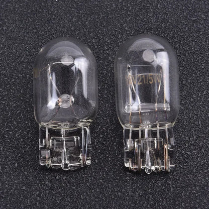 10PCS T20 W21W 7440 Sidelight Bulb Clear Glass Halogen