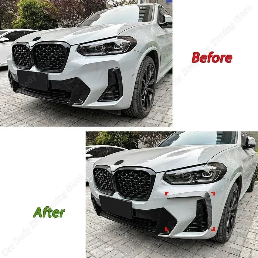 For BMW X3 X4 G01 G02 M Sport Lci 2022 2023 Front Frames Cover