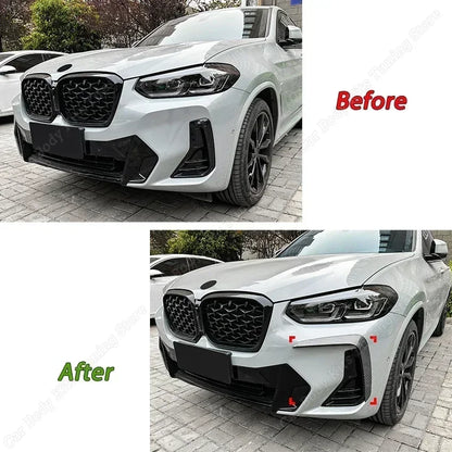 For BMW X3 X4 G01 G02 M Sport Lci 2022 2023 Front Frames Cover