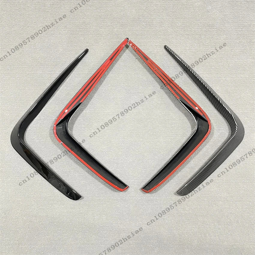 For BMW 4 Series G22 G23 Front Bumper Lip Splitter Air Vent
