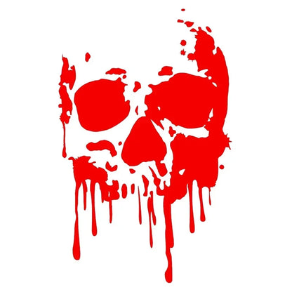 Skull Pattern Sticker Custom Stickers Motorcycle Exterior Parts