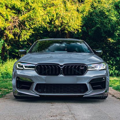 For BMW F90 M5 Lci 2021-2024 Front Bumper Side Spoiler Lip