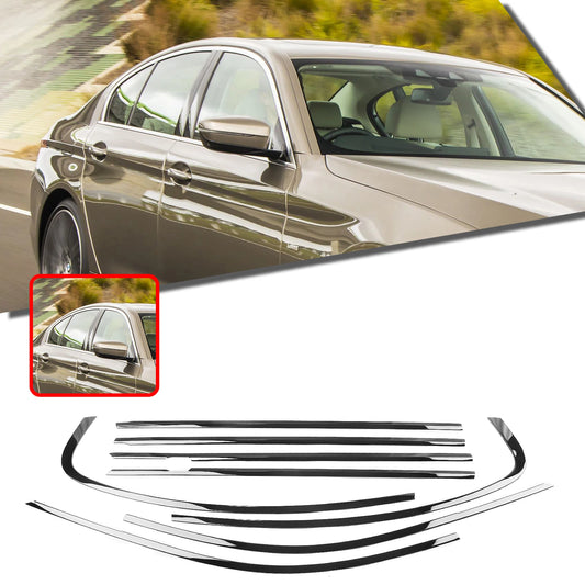 For BMW 5 Series G30 2018-2023 8PCS Exterior Window Molding