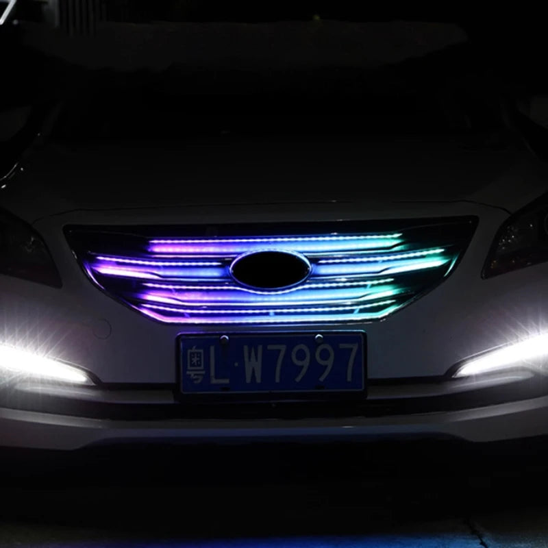 Mesh Flow Scanning Through Breathing Turn Signals Daytime Running