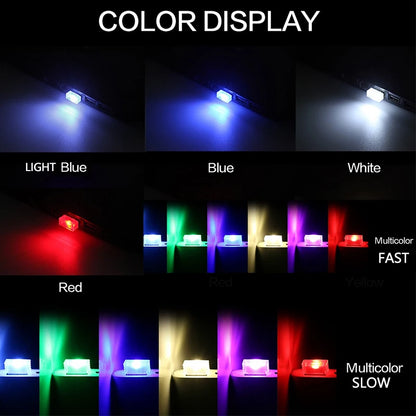 1PC Colorful Interior Atmosphere MINI USB Emergency Lighting