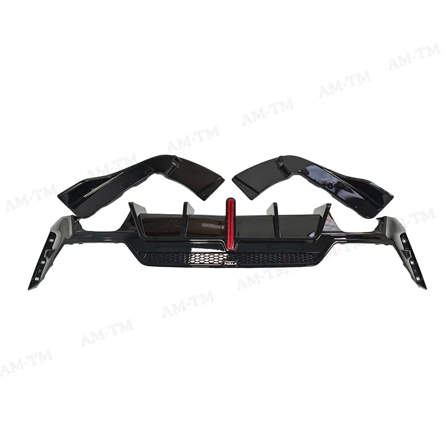For BMW 3 Series G20 G28 Vten Rear Bumper Protector Pp Gloss