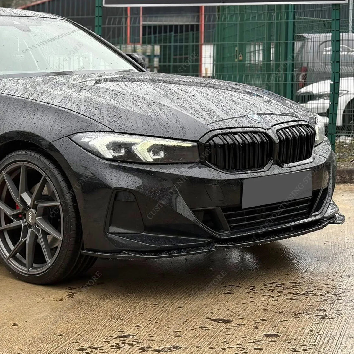 For BMW G20 G21 3 Series Front Bumper Splitter Lip Spoiler
