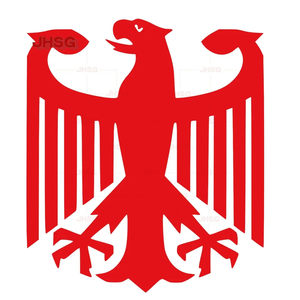 Classic German Eagle Flag Body Decal Design Stickers Waterproof
