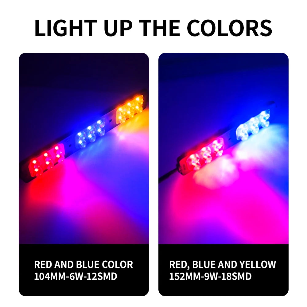 10PCS Truck Side Flashing Warning Emergency Indicator Van