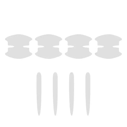 Tpu Material Door Handle Sticker Clear Transparent Protection