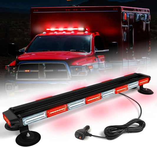 34inch Emergency Rooftop Strobe Bar Flashing Safety Traffic