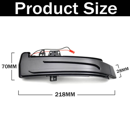 For Mercedes Benz W204 Cla A 2PCS B C E S Gla Glk Cls Class