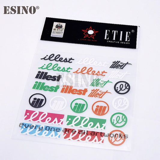 For Illest Bumper Whole Body Pvc Sticker Adhesive Decal