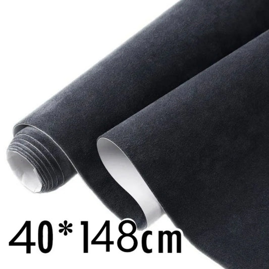 Soft Velvet Cloth Sticker Fluff Fabric Suede Wrapping Film