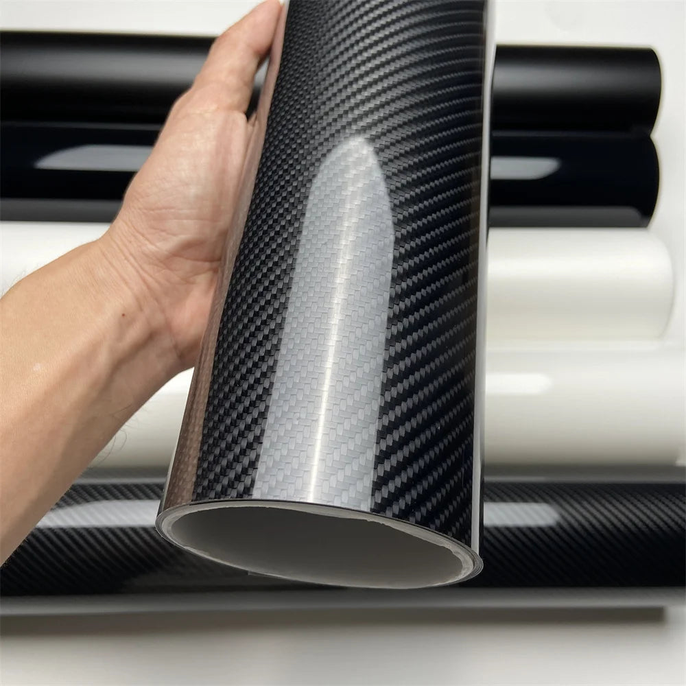 Tpu Ppf Carbon Fiber Vinyl Film Sticker Glossy Wrap