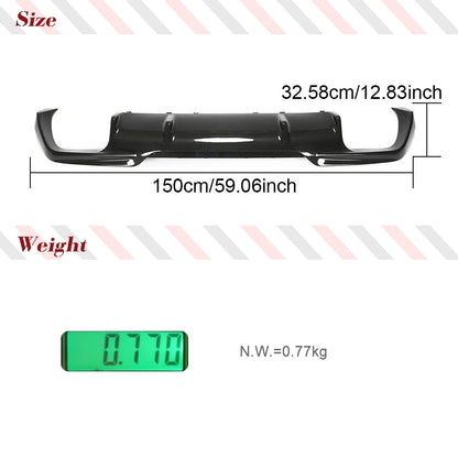 For BMW F93 M8 2019-2023 Rear Prepreg Dry Carbon Fiber Rear