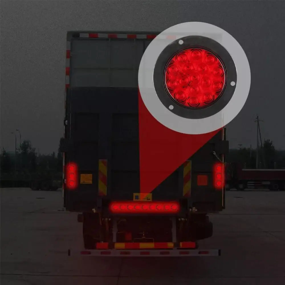 12V 24V IP67 Waterproof Brake Bright Truck Tail