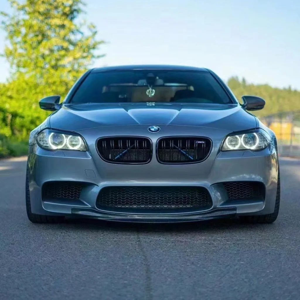 For BMW 5 Series F10 M5 2012 2016 Front Bumper Lip Spoiler